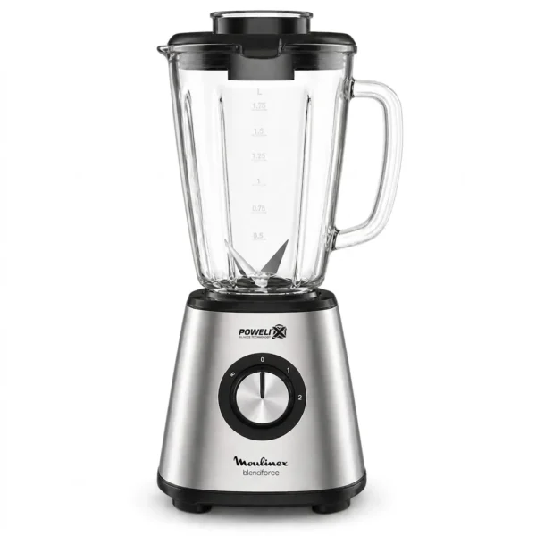 خلاط Moulinex Blendforce بوعاء زجاجي