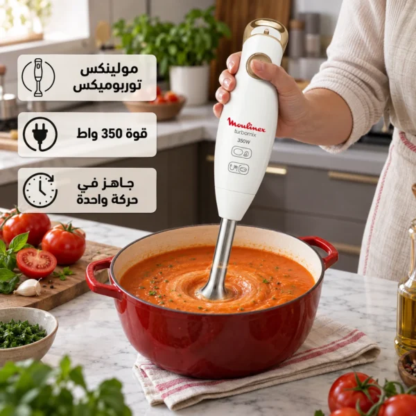 خلاط يدوي Moulinex Turbomix – قوة 350 واط — image 3